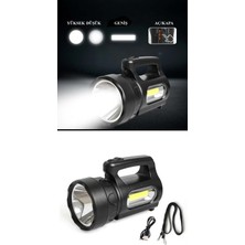 FRY Profesyonel Ultra Güçlü LED El Feneri - Yüksek Performanslı 900 Lümen Aydınlatma