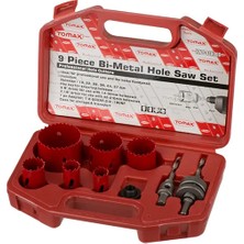 FRY Bi-Metal Panç Takımı - 13`lü Set (19-64 Mm), Ahşap Için, Çantalı