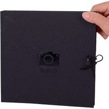 Angelphoto  Kişiye Özel Siyah Anı Defteri (Kalem )