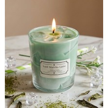 Kutu Festivali Matcha Kokulu Mum Iced Matcha Latte Candle