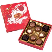 Bolçi Butik Çok Kalpli Spesiyal Çikolata Kutusu 80G