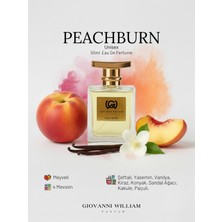 Giovanni William Peachburn Unisex Kadın/Erkek Parfüm | Sexy | Odunsu ve Sıcak | Şeftali, Kiraz, Konyak, Sedir Ağacı