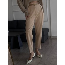 Madame Melek Zr Orijinal Marka Havuç Pantolon Kumaş Pantolon