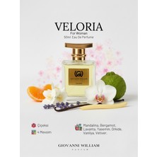 Giovanni William Veloria Kadın Parfüm Edp | Çiçeksi | Tatlı, Özgüvenli, Vanilya, Lavanta, Yasemin
