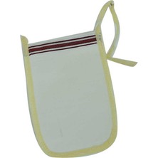 Pazarcan Ipek Sırt ve Vücut Kesesi Beyaz 16X25