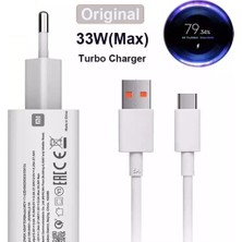 Worldway Redmi Xiaomi Uyumlu 33W Type-C Klasik Şarj Aleti Seti