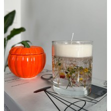 PremiumPort Çiçek Desenli Cam Bardak, 300 Ml, Şık ve Dayanıklı Tasarım