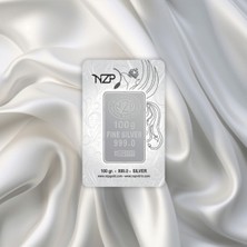 LEVA GOLD 100 gr Nizipli Gümüş Külçe