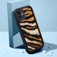 Ucuc iPhone 11 Uyumlu Siyah Silikon Kılıf Özel Tasarım Çarpıcı Desen Kamera Koruma Darp Önleyici