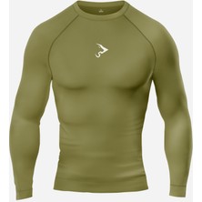Gymhard Pro+ Compression Uzun Kollu Erkek Tişört