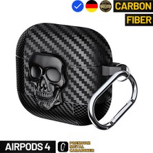 Ewec 4. Nesil Uyumlu Karbon Fiber Hybrid Polymer Technology Kuru Kafa Tasarımlı Premium Kulaklık Kılıfı