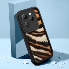 Ucuc Infinix Hot 40/hot 40 Pro Uyumlu Siyah Silikon Kılıf Özel Tasarım Çarpıcı Desen Kamera Koruma Darp Önleyici