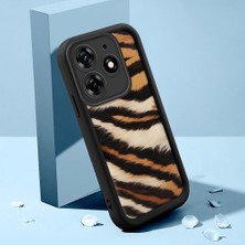 Ucuc Tecno Spark 10 Pro Uyumlu Siyah Silikon Kılıf Özel Tasarım Çarpıcı Desen Kamera Koruma Darp Önleyici