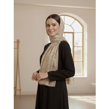 La Fien Kadın V Desenli Çift Taraflı Şal - Jakarlı Yumuşak Dokulu