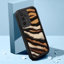 Ucuc Samsung Galaxy A23 5g Uyumlu Siyah Silikon Kılıf Özel Tasarım Çarpıcı Desen Kamera Koruma Darp Önleyici