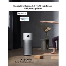 Xiaomi Toz, Polen, Evcil Hayvan Tüyleri Kötü Koku Önler 125M2 Alan Etkili Akıllı Sensörlü Hava Temizleme