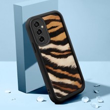 Ucuc Samsung Galaxy M23 Uyumlu Siyah Silikon Kılıf Özel Tasarım Çarpıcı Desen Kamera Koruma Darp Önleyici