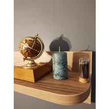 PremiumPort Gri Renkli Mantar Kapaklı Cam Fanus ile Şık Saklama Çözümü