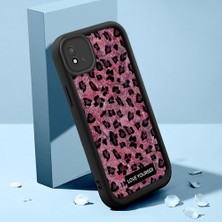 Ucuc Realme C20/C20A/C11 2021 Uyumlu Siyah Silikon Kılıf Leopard Desenli Hello Kitty Darbe Emici Kamera Koruma Kapak