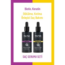 The Fair the fair Kırılma Karşıtı Vegan Saç Bakım Seti 100 ML