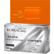 Kojik Asit Sabunu 100GR – Leke Karşıtı, Zerdeçal ve Limon Kabuğu Içerikli Yüz ve Vücut Temizleyici, Tüm Cilt Tipleri Için