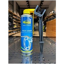 Putoline Tech Chain Seramik Zincir Yağı 500 Ml Aerosol Fırça İle Araç Bakımı İçin İdeal