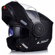Ls2 Ls2 Scope 2 Mat Siyah Çene Açılır Motosiklet Kaskı Dayanıklı Malzeme Ve Güvenlik Özellikleri