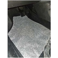 Dizayn Park Paspas Takımı Gümüş Pullu Deri Ön Arka Set Universal Uyumlu Malzeme Özellikleri