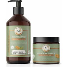 Maxx Selection Professional Kuru ve Mat Saçlar Için Yoğun Nem Onarıcı Parlatıcı Kinoa Saç Bakım Seti