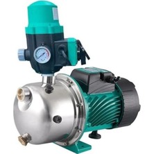 Kentaş Jet 1 Hp 220V Paslanmaz Çelik Gövdeli Otomatik Hidromatlı 4 Kat 5 Daire Paket Hidrofor Seti