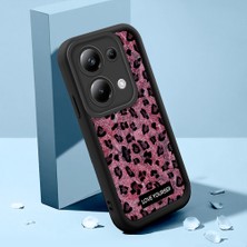 Ucuc Xiaomi Poco M6 Pro 4g Uyumlu Siyah Silikon Kılıf Leopard Desenli Hello Kitty Darbe Emici Kamera Koruma Kapak