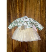 9-18 Aylık Prenses Elbise Sarı