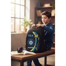 Konfores 1058 Anatomik Yarasa Sırt Okul Çantası   NKT01058 Lacivert Sar Tek Ebat