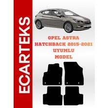 Ecarteks Opel Astra K Kasa ( 2015 ve Sonrası ) Velur Halı Paspas