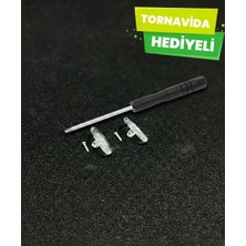 Funeyes Gözlük Silikonlu Vidalı Burunluk ( 10 Lu Paket) 5 Çift Ekonomik Paket