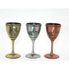 Metal Istanbul Yöresel Kadeh Bardak