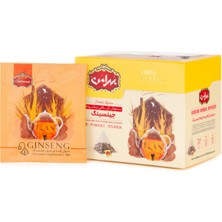 Bahraman 100%DOĞAL Gınseng Tea (Şam Gülü,kakule,saffronmuskat,tarçın,zencefil,gınseng) 12 Demlik