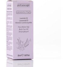 Prof Saraçoğlu Doğal Lavanta Yağı 20 ml Rahatlatıcı Aromaterapi İçin