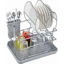 Tabaklık Bulaşıklık 2 Katlı Kalpli