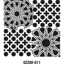 Grunge Mini Stencil GCSM-011 25 x 25 cm