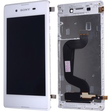Sony Xperia E3 Ekran LCD Dokunmatik Panel %100 Orijinal (Beyaz)
