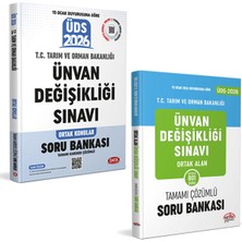 Data Yayınları Editör 2026 Üds Tarım ve Orman Bakanlığı Ortak Konular Ünvan Değişikliği Sınavı Soru Bankası Seti