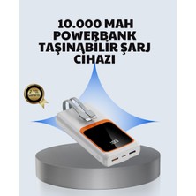 UMD Tekno Kompakt 10000 Mah Powerbank – Dijital Göstergeli, Type-C ve Lightning Uyumlu Uygun