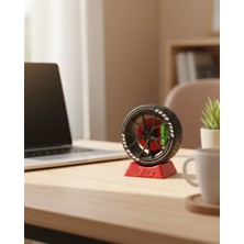 UMD Tekno Ofis Masası Için Jant Temalı Dekoratif Masa Üstü Aksesuar Uygun