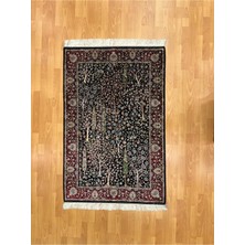 Mevlana Bazaar Lüks Pers Bahçesi 100 X150 cm Ipek Halı