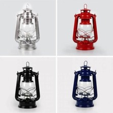 PremiumPort Büyük Boy Siyah Gemici Feneri, 400 ml Kokusuz Yağ, 1 M Fitil