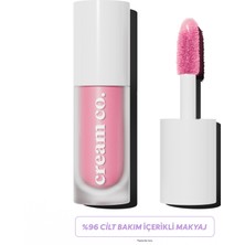 Cream Co. Allık Ruj Göz Farı Glow Tint Baby Pink Nemlendirici Makyaj | 508 Pastel Pembe Hyaluronik Asit Peptit