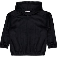 Civil Girls 10-13 Yaş Sweatshirt - Siyah 13-14 Yaş