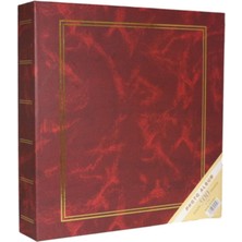 Angelphoto Bordo 10X15 cm 500’LÜK Ciltbezli Fotoğraf Albümü