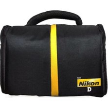 Angelphoto  Nikon Siyah Fotoğraf Makinası Çantası